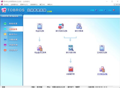 出纳管理系统SQLServer高级企业网络版
