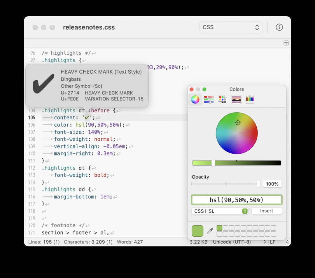 CotEditor Mac版