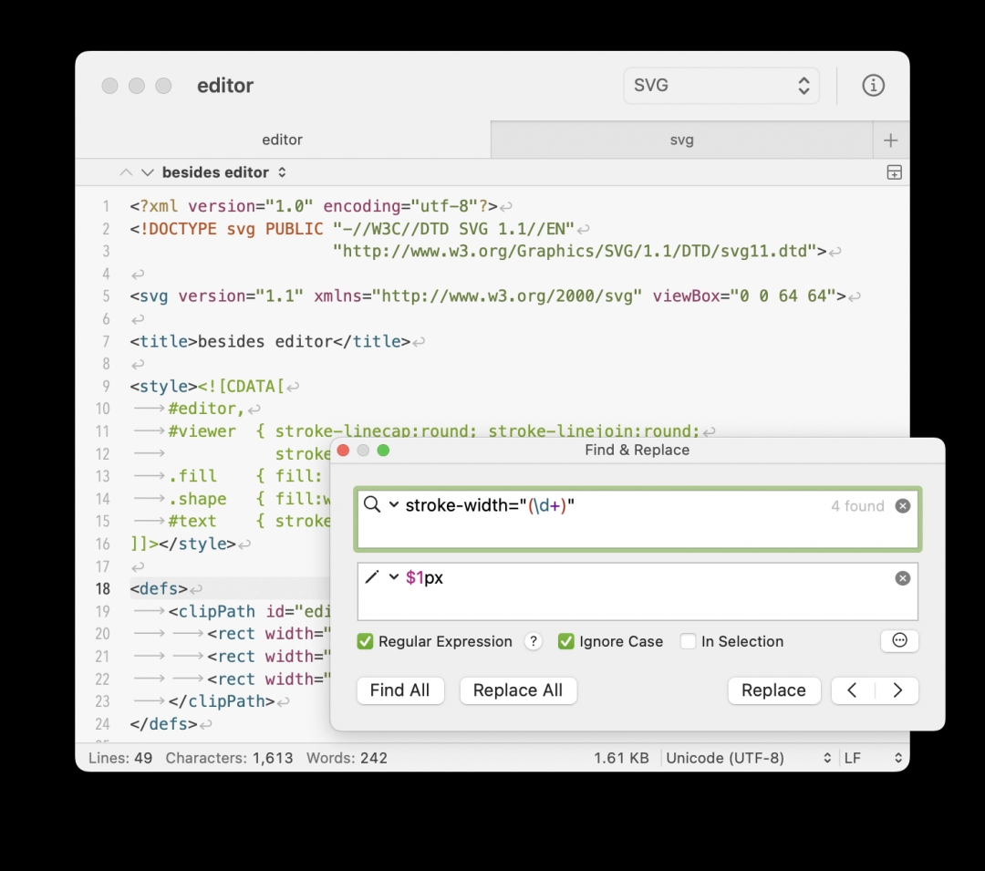 CotEditor Mac版
