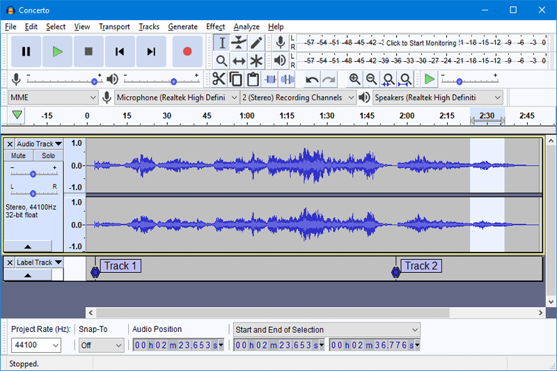 Audacity32位3.4.2.0