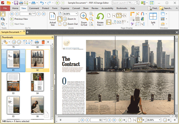 PDF-X Change Viewer 9.5.368.0-64位